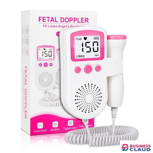 Household Fetal Doppler Ultrasound Baby Heartbeat Pocket Prenatal Detector Home Pregnant Heart Rate Monitor Detector Pulse Meter Rate in One-wireless-printer