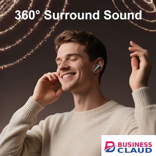 YooType K14 Wireless Bluetooth Earbuds True Wireless Earphones for Noise Suppression Pure Bass Sound 400mAh with Intelligent Touch in Black with Mic Earpods Suitable for ios Android and Windows in Built-charging-cable-and-22-5w-fast-charging