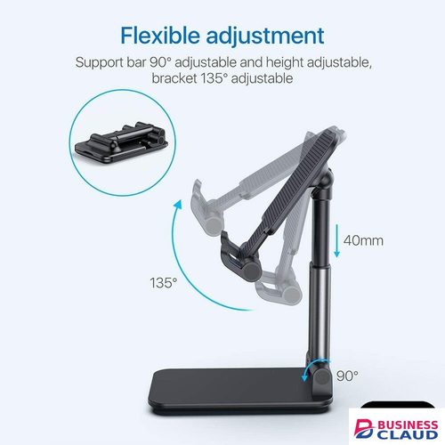 Portable RichRipple Universal Foldable Mobile Phone Holder Desktop Tablet Holder Portable Adjustable Extend Support Desk in Built-charging-cable-and-22-5w-fast-charging