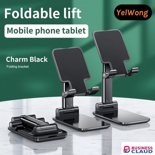 Portable RichRipple Universal Foldable Mobile Phone Holder Desktop Tablet Holder Portable Adjustable Extend Support Desk in Built-charging-cable-and-22-5w-fast-charging