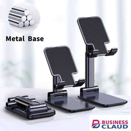 Portable RichRipple Universal Foldable Mobile Phone Holder Desktop Tablet Holder Portable Adjustable Extend Support Desk in Built-charging-cable-and-22-5w-fast-charging