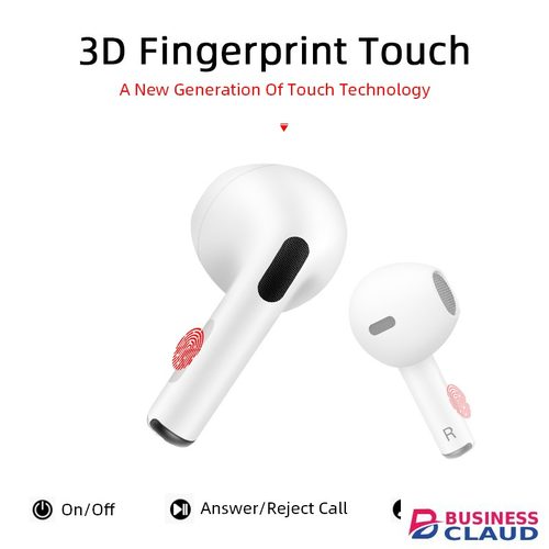 New RichRipple NEW 3rd Generation Pods TWS Wireless Bluetooth Earphone Rename Bluetooth 5.0 Earpods Mini Earbuds with Charging Box Sports Handsfree Headset for Android and IOS in Cables-led-light-flashlight