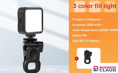 【Promotion】Smartrahalife LED Pocket Video Light in Built-charging-cable-and-22-5w-fast-charging