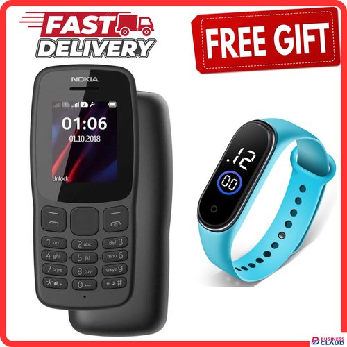 Original LIMITED DISCOUNT ????????????????LIMITED DISCOUNT !!!Nokia 106 Original Nokia Phone 800 mAh 1.77`` Dual SIM Cards Unlocked Cheap Durable Brand New Phone Classic Feature phone kabambe/ Featured phone katululu Discount in Cable-blue