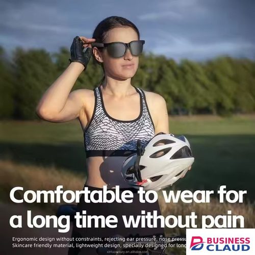 Smart Glasses 150 Languages ​​Real-time AI Translation, Binaural Wireless Stereo Smart Bluetooth Headset Glasses with Wireless HD Sun Protection Sunglasses for Outdoor Sports, Running and Cycling in Built-charging-cable-and-22-5w-fast-charging