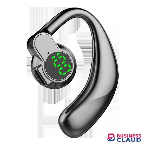 Bluetooth 5.4 Earphones Single Ear Earhooks Noise Cancelling Sports Headphones 360° Rotatable Wireless Earbud with Microphone in Built-charging-cable-and-22-5w-fast-charging