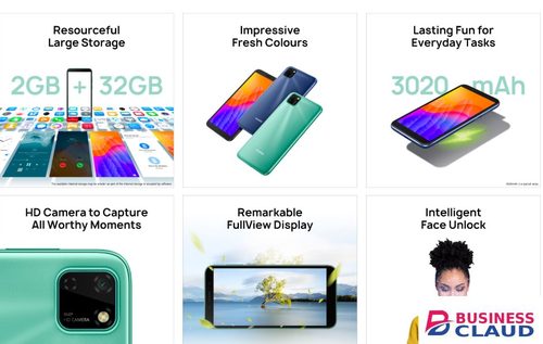 Refurbished Refurbished Huawei Y5P 32GB+2GB Smart Phone Unlock 5.45inch 2G/3G/4G LTE 8MP+5MP Dual SIM 4G 3020mAh Phones in Cables-led-light-flashlight