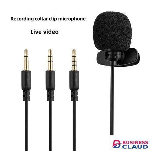 Wired 3.5mm/Type-C/USB Microphone Mini Lavalier Microphone Metal Clip Lapel Mic For Mobile Phone Laptop DSLR Camera Lound Speaker in Cables-led-light-flashlight
