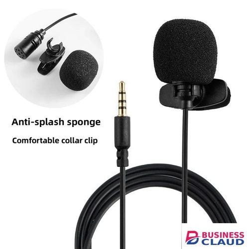 Wired 3.5mm/Type-C/USB Microphone Mini Lavalier Microphone Metal Clip Lapel Mic For Mobile Phone Laptop DSLR Camera Lound Speaker in Cables-led-light-flashlight