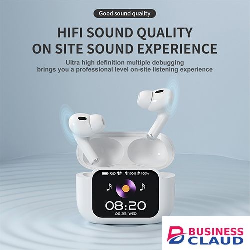 Wireless Earbuds YooType E11 audionic airtouch 40 Color Touch Screen ANC Bluetooth Earphones Smart Noise Cancelling Sport Gaming Stereo Music Headset IPX5 Waterproof Long Battery Life for iOS Android