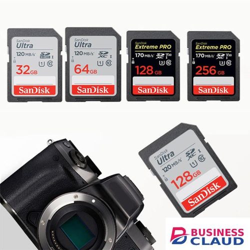 Original SanDisk Ultra Original SD card 8GB 16GB 32GB SDHC 64GB 128GB 256GB SDXC Class10 Memory Card C10 R80mb/s USH-1 Support for Camera 16G Black in Cable-black