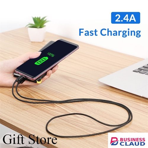 Micro USB Data Cables Fast Charging data line For Android Phone Nylon charging cables Charger Cable in Cables-led-light-flashlight