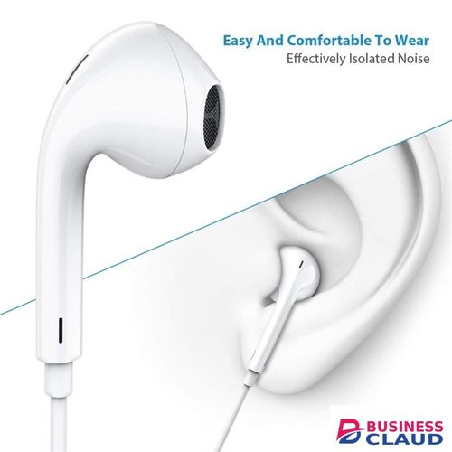 Free Wired earphones 3.5mm Hands Free earphones with Mic For Android & IOS in Cables