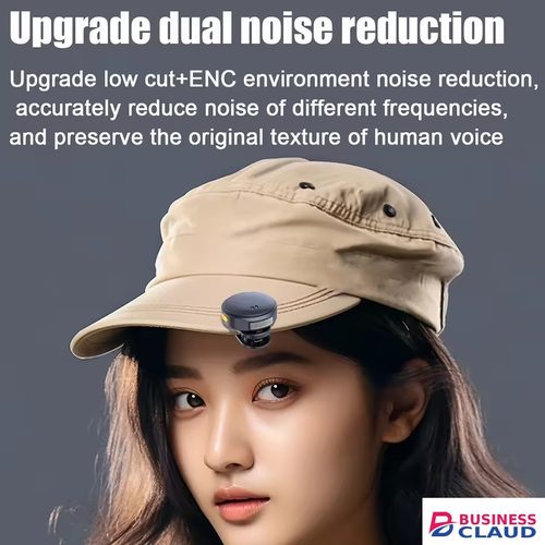 TIMACK Lavalier Microphone 2.4GHz Wireless Microphone Magnetic Suction Microphone with Charging Case for Video Recording Plug and Play