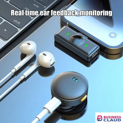 TIMACK Lavalier Microphone 2.4GHz Wireless Microphone Magnetic Suction Microphone with Charging Case for Video Recording Plug and Play in Cables-led-light-flashlight