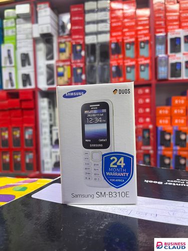 Original SAMSUNG SM-B310E /15 (DUOS), 2" DISPLAY,FM DUAL-SIM) FEATURE PHONE, BUTTON PHONE, ORIGINAL KABAMBE PLUS FREE LD WATCH Feature Free in Cables-led-light-flashlight