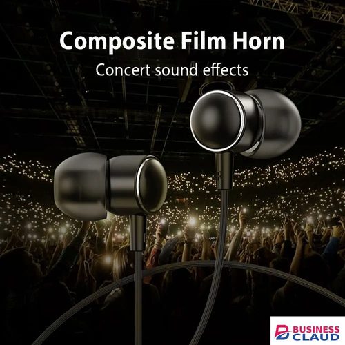 Type-C/3.5mm Wired Earphones Metal Copper Driver HiFi Stereo With Mic Headphone Running Bass Stereo Headset Music Earbuds Earplug With Mic For All Smart Phones in Cables-led-light-flashlight