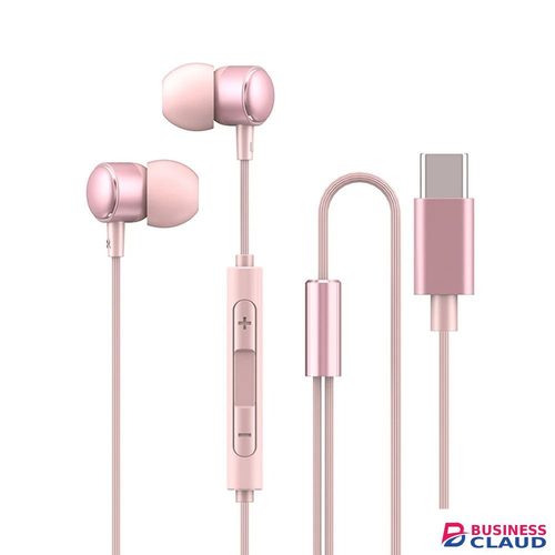 Type-C/3.5mm Wired Earphones Metal Copper Driver HiFi Stereo With Mic Headphone Running Bass Stereo Headset Music Earbuds Earplug With Mic For All Smart Phones