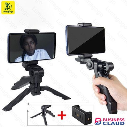 Portable Tripod Portable+Phone Handle Portable Photography for Video Recording Selfie Stick Live in Built-charging-cable-and-22-5w-fast-charging