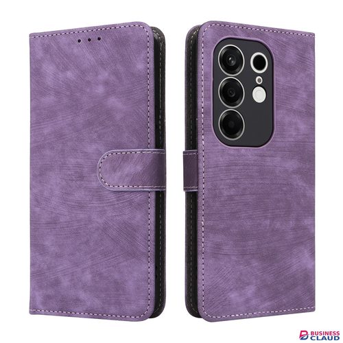 Leather Flip Cover For Tecno Camon 50 Pro 6.78'' Case [RFID Blocking] Wallet Cover With Hand Strap in Cables