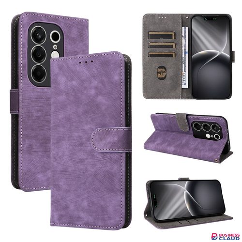 Leather Flip Cover For Tecno Camon 50 Pro 6.78'' Case [RFID Blocking] Wallet Cover With Hand Strap in Cables