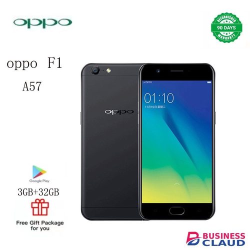Refurbished Refurbished phones OPPO A57 F1 Smartphone 32+3GB 5.2'' Smartphones 16mp+13MP 2900mAh with fingerprint unlocking Gold Dual SIM in Cables