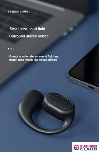RichRipple F1 6H Play Time Wireless Bluetooth Earphone Digital Display Single Earbud Ultra Long Standby Business Earpods HD Call Headset Outdoor in Cables-led-light-flashlight