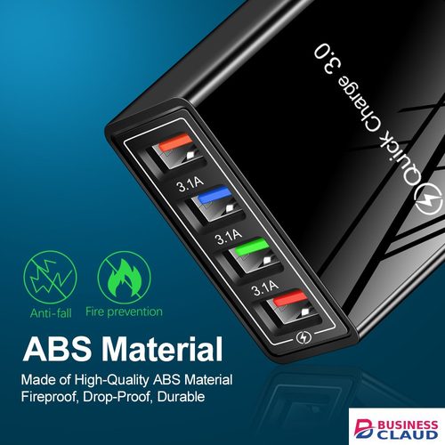 Wall Charger Multiple Usb Port Smartphone Charger Adapter in Cables-led-light-flashlight