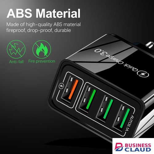 Wall Charger Multiple Usb Port Smartphone Charger Adapter in Cables-led-light-flashlight