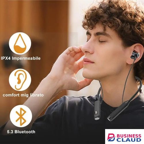Wireless Bluetooth Sports Earphones LED Display Super Power Headphones Bluetooth Running Headset Neckband Magnetic Earbuds Stereo Microphone With Gift Box Package in Cables-led-light-flashlight