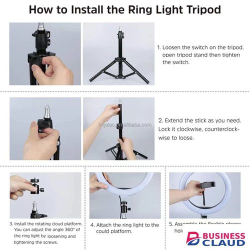 Free (Free Gift: Micphone+Remote) 4 in 1 Generic Ring Light 13Inch for Selfie Live Stream/Makeup/Youtube/Tiktok Video/Photography WITH 2.1M TRIPOD Stand Gift in 1-generic-ring-light-13inch-for-selfie-live-stream-makeup-youtube-tik