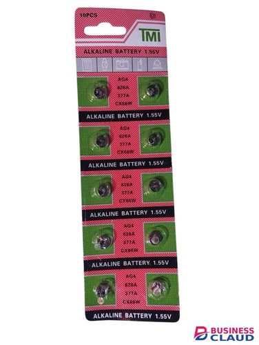 Watch Alkaline Battery 1.55V 10Pcs- AG4 R626 377 CX66W in Cables-led-light-flashlight