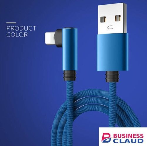 Elbow data cable fast charging is super suitable for mobile phone Type-C Android and Apple interfaces in Cables-led-light-flashlight