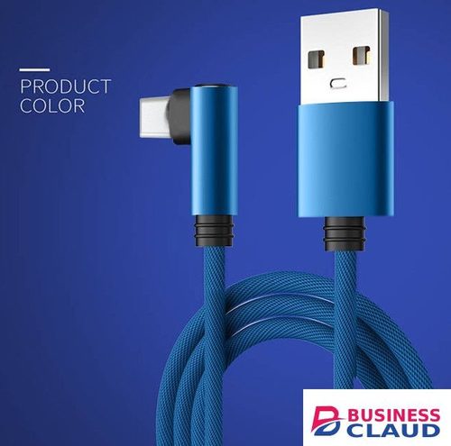 Elbow data cable fast charging is super suitable for mobile phone Type-C Android and Apple interfaces in Cables-led-light-flashlight