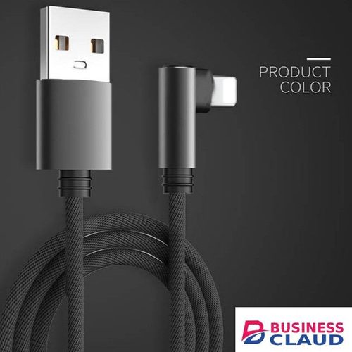 Elbow data cable fast charging is super suitable for mobile phone Type-C Android and Apple interfaces in Cables-led-light-flashlight
