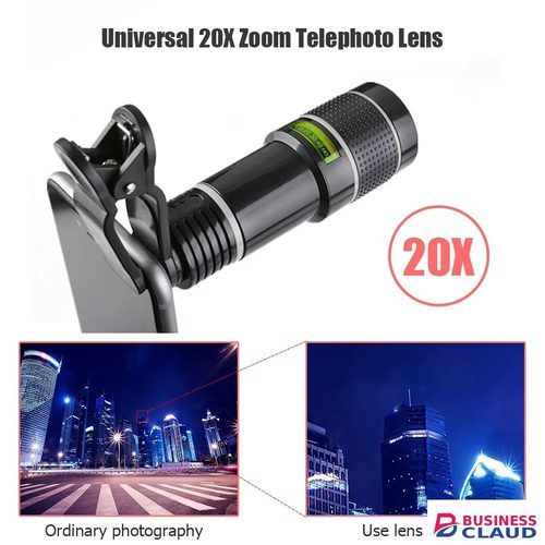 Telephoto Phone lens Camera Universal Zoom Iens Highdefinition Focusing Effect Photography Large light Transmission High Colour in Cables-led-light-flashlight