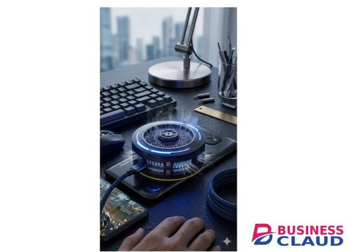 Tablet Cooler for Pad Phone, Cooling Chip Magnetic Phone Cooler, Fast Cooling Fan for Cellphone Tablet, Fast Heat Dissipation with Cooling Technology for Mobile Gaming. in Cables