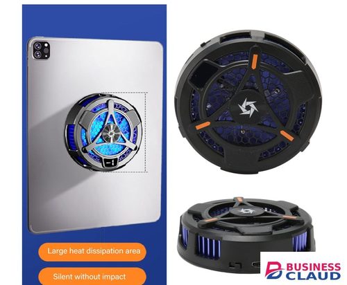 Tablet Cooler for Pad Phone, Cooling Chip Magnetic Phone Cooler, Fast Cooling Fan for Cellphone Tablet, Fast Heat Dissipation with Cooling Technology for Mobile Gaming. in Cables