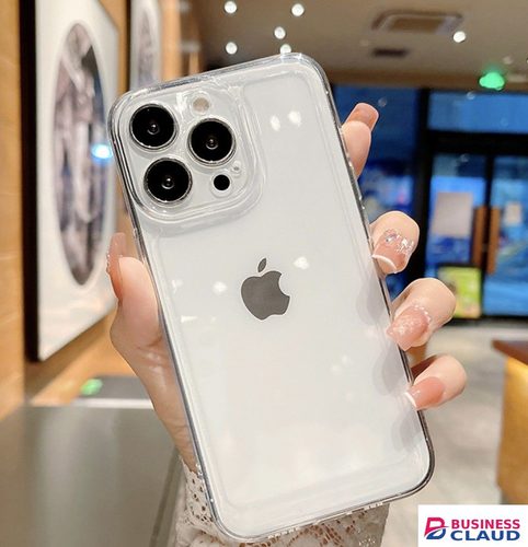 Clear TPU Case cover for iPhone – Shockproof, Slim & Transparent | Anti-Yellowing Protective Cover | Vifaa vya Haki ya Simu ya iPhone (Phone Protection Accessories) in Cables-led-light-flashlight