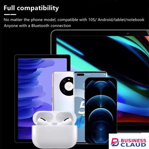 Upgraded New RichRipple New Upgraded Pods PRO2 TWS Wireless Bluetooth Earphone with Hanging Cord Touch Control Noise Cancelling Earpods Pro 2 With Wireless Charging Box in Cables-led-light-flashlight