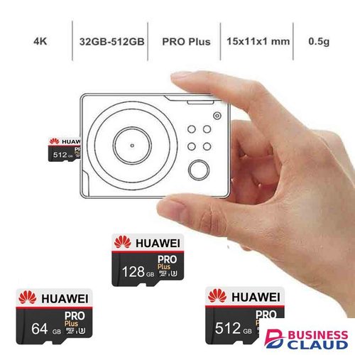 HUAWEI PRO Plus MicroSD U3 32GB 64GB 128GB 256GB 512GB 1TB 2TB Memory Card SDXC Class 10 TF Mini Card Micro SD 32G 64G 128G 256G 512G 1T 2T for Camera Smartphones Laptop
