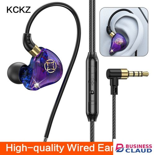 New KCKZ Brand Sports Earphone New Upgrade Wired Earphone In-ear Reduction HiFi Sound Noise Canceling Fever Heavy Bass Earbuds Gaming Earphone With Microphone Headphones High-fidelity in-line Remote Brand in Ear-reduction-hifi-sound-noise-canceling-fe