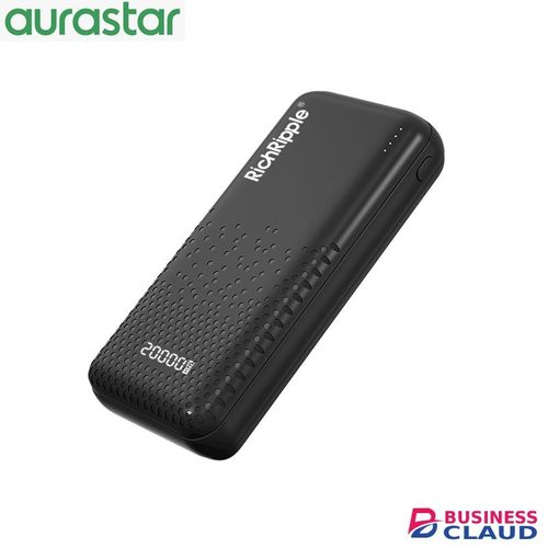 Portable Premium 20000mAh powerbank Portable Power Charging Bank Premium Black in Cables-led-light-flashlight