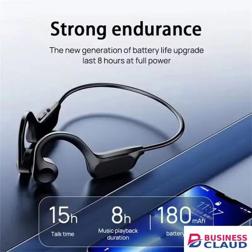 Bone Conduction Headphones Bluetooth Earphones Waterproof Earphones Sports Earphones Ear Hook Wireless Headset Bass Hifi Stereo With LED Display Support Memory Card in Cables