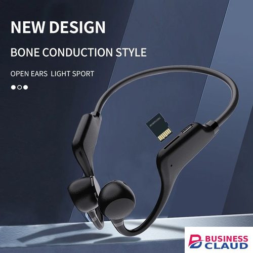 Bone Conduction Headphones Bluetooth Earphones Waterproof Earphones Sports Earphones Ear Hook Wireless Headset Bass Hifi Stereo With LED Display Support Memory Card in Cables
