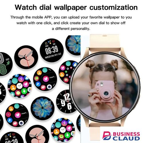 T2pro Smartwatches Bluetooth Call Smart Watch HeartRate Blood Pressure Monitoring Smartwatches HD Screen Waterproof Men Smartwatch Health Sport Bracelet Fitness Tracker Heart Rate Smart Monitor Watch in Cables-black