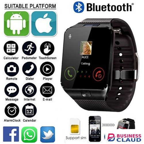 Bluetooth Smart Watch Phone with SIM Card Support TF card Android SmartWatch Phone Call Bracelet Watch for Android smart watch with sim slot smart watch for men sports watch smartwatch for woman in Cables-led-light-flashlight