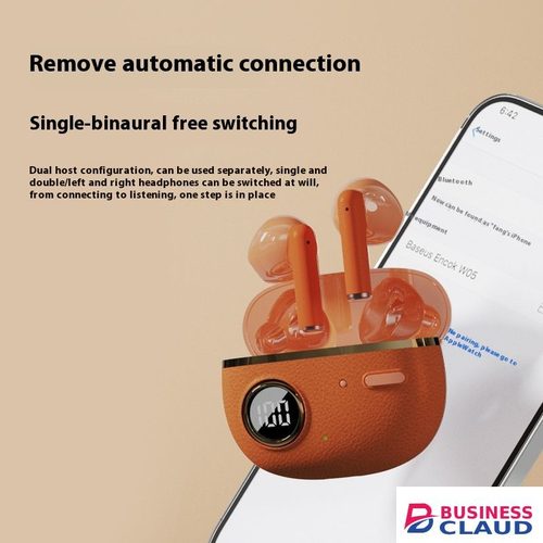 Wireless Bluetooth Earphones Long Battery Life Sports Bluetooth Earpods In-ear Stereo Waterproof Noise Cancelling Earbuds LED Display Compatible With Smartphones Computers And Laptops in Ear-stereo-waterproof-noi