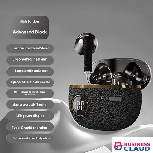 Wireless Bluetooth Earphones Long Battery Life Sports Bluetooth Earpods In-ear Stereo Waterproof Noise Cancelling Earbuds LED Display Compatible With Smartphones Computers And Laptops