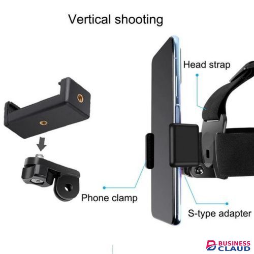 ADJUSTABLE PHONE HOLDER HEADSTRAP MOUNT in 4-cable